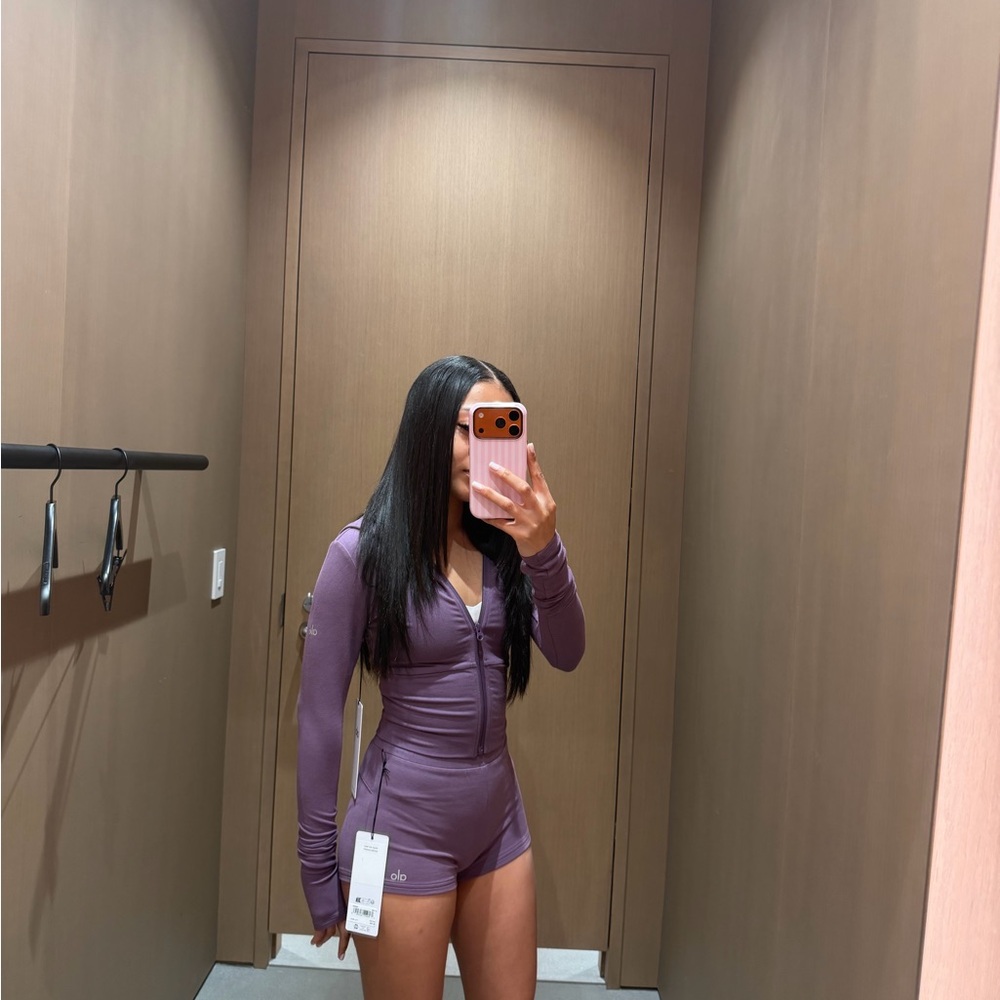ALO Yoga Purple Women's Shorts
